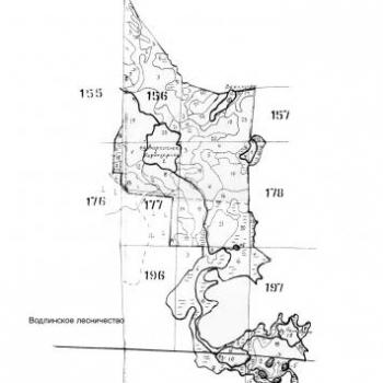 Карта-схема планируемого памятника природы «Варгачный - Карбозерский»